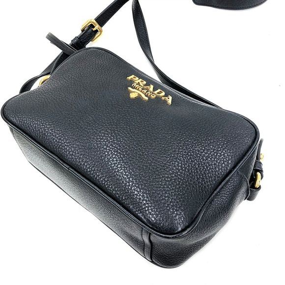 Prada Leather Shoulder Bag Black - Picture 5 of 9